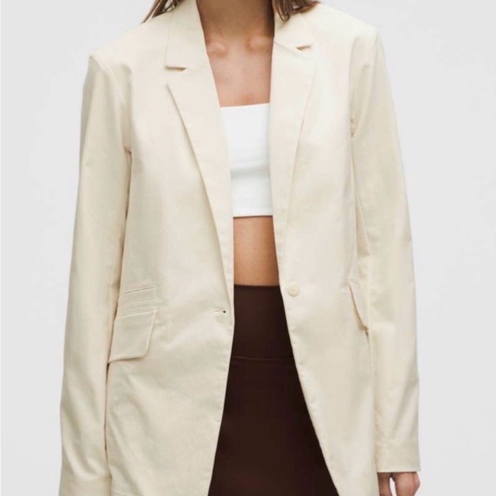 NWT Lululemon Relaxed-Fit Twill Blazer XS
